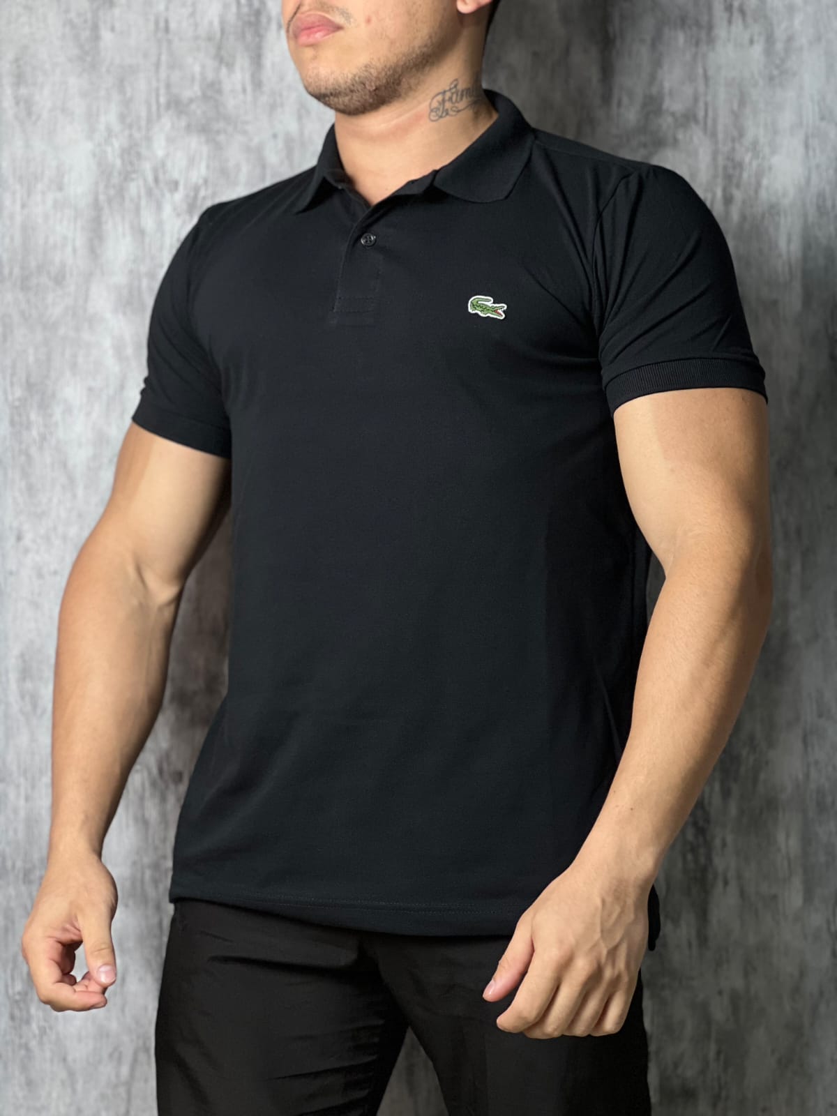 Camiseta Polo Malha Peruana